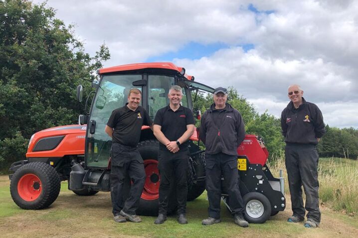 Afbeelding bij Redexim Overseeder proved pivotal in post-drought programme at Malone Golf Club
