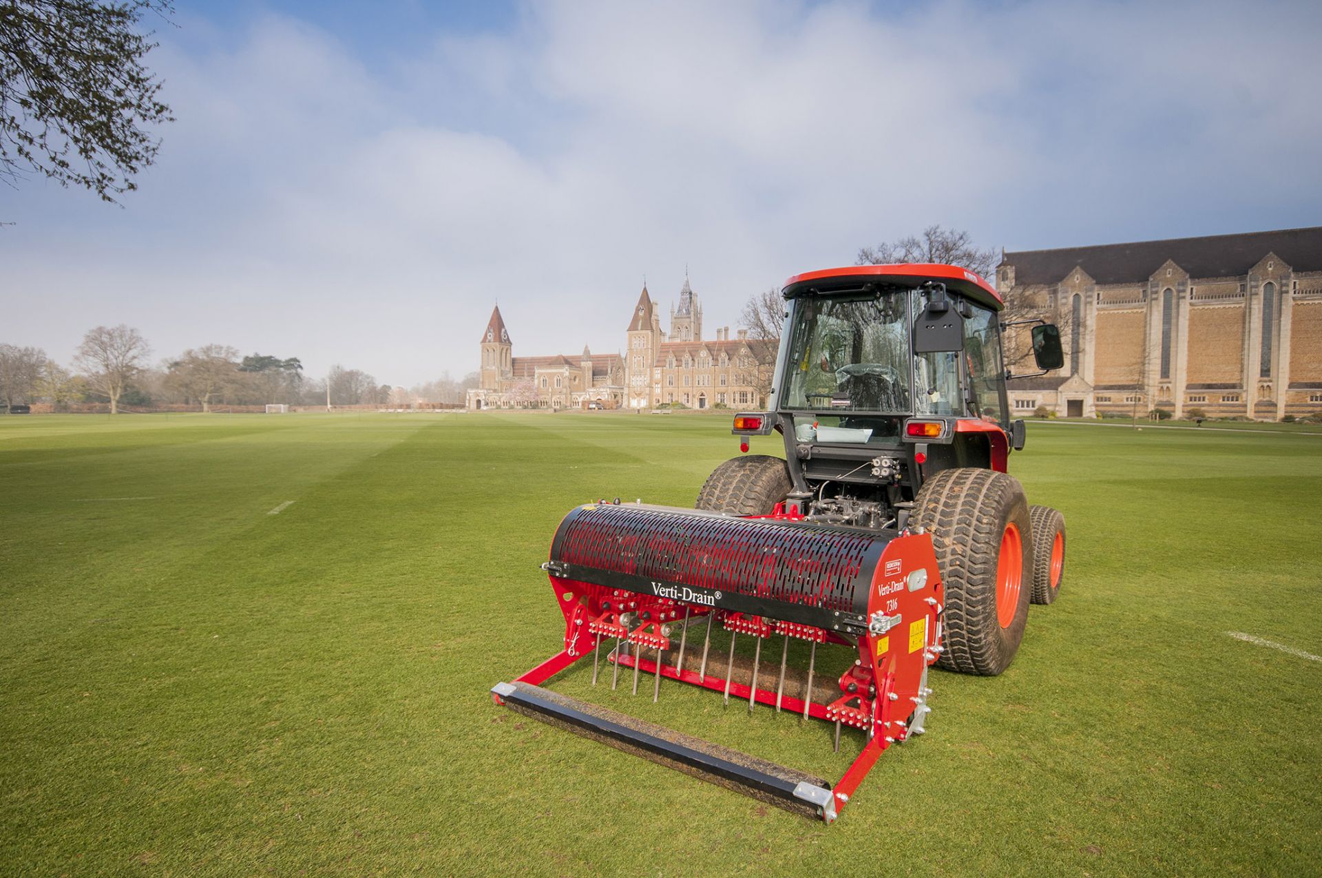 Since introducing the ground-breaking Verti-Drain® in 1980, Redexim has become and remained the benchmark in sports turf equipment regarding innovative design, craftmanship and heavy duty construction.