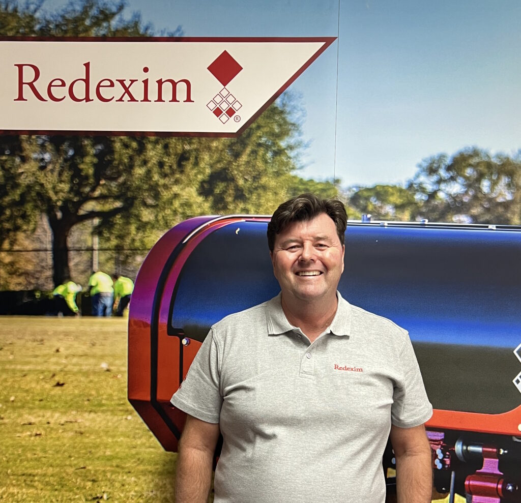 Dean Scullion, Redexim's Territory Manager for Australia and New Zealand. 