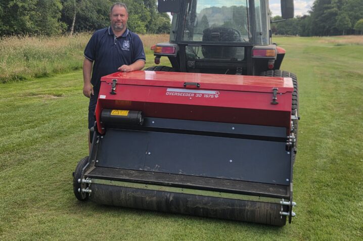 Afbeelding bij The Overseeder 3D Successfully Tackles High Wear Areas at Pollok Golf Club