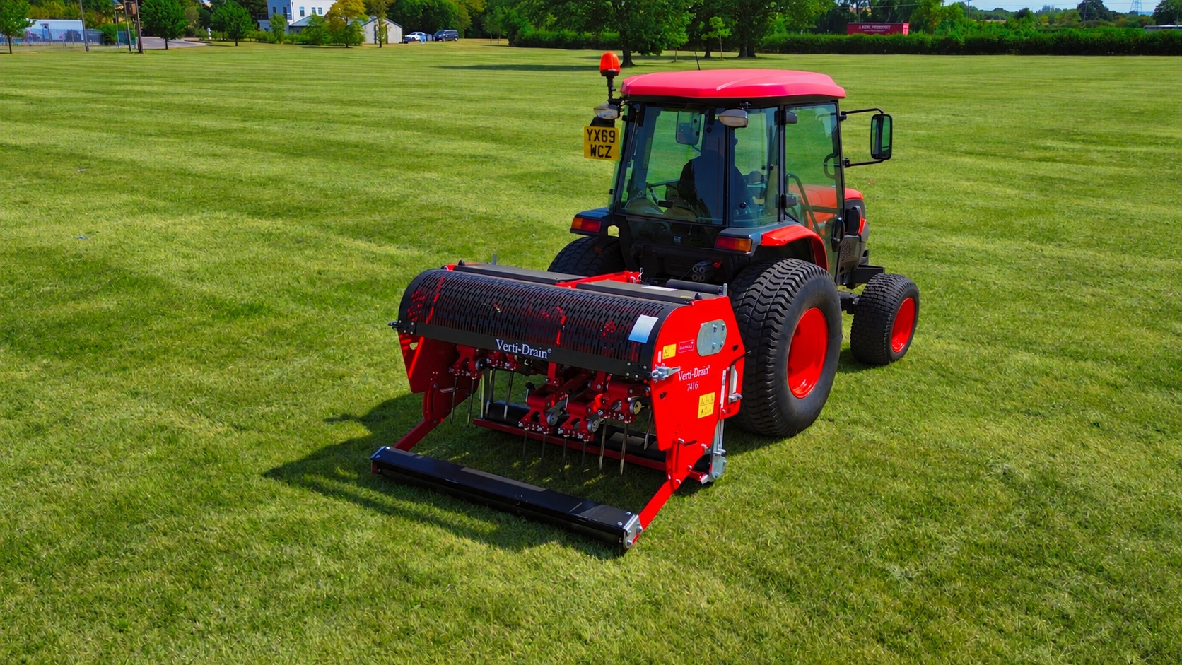 Replay Maintenance Invests in Redexim Machines for Grassroots Pitch Renovation